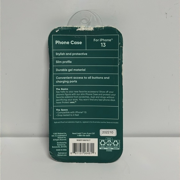 Protect ONN. For IPhone 13 Butterfly Fashion Protection Case - Picture 4 of 6